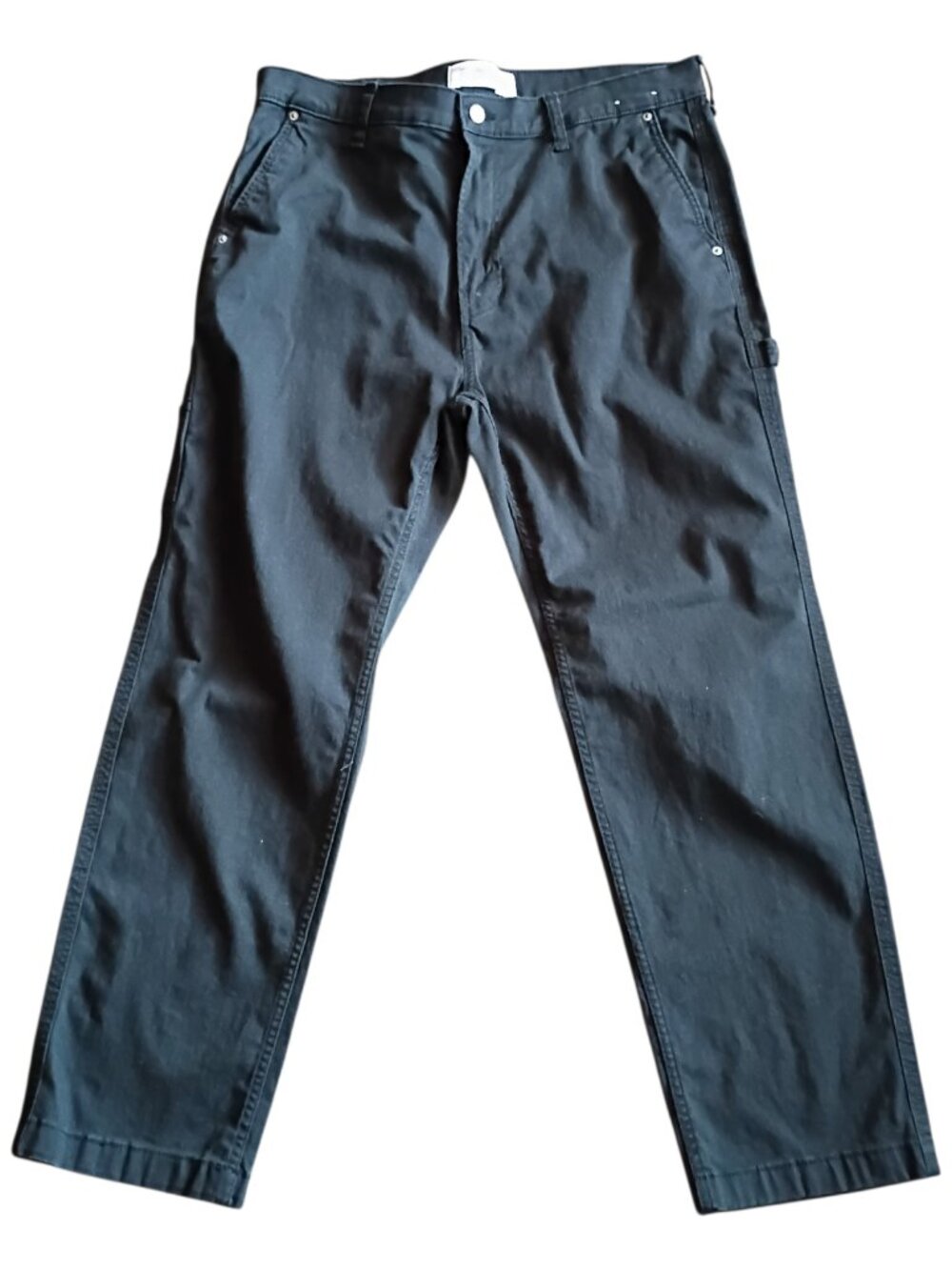 HOLLISTER Men's Cargo Pants Loose Fit Black Stretch Fit 36x32